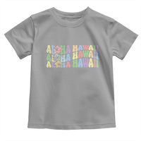 Aloha Hawaii Toddler T Shirt Flower Summer Hawaiian Island - Wonder Print Shop