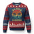 Aloha Hawaii Ugly Christmas Sweater Retro Hawaiian Island Palm Beach Surfboard Surf - Wonder Print Shop