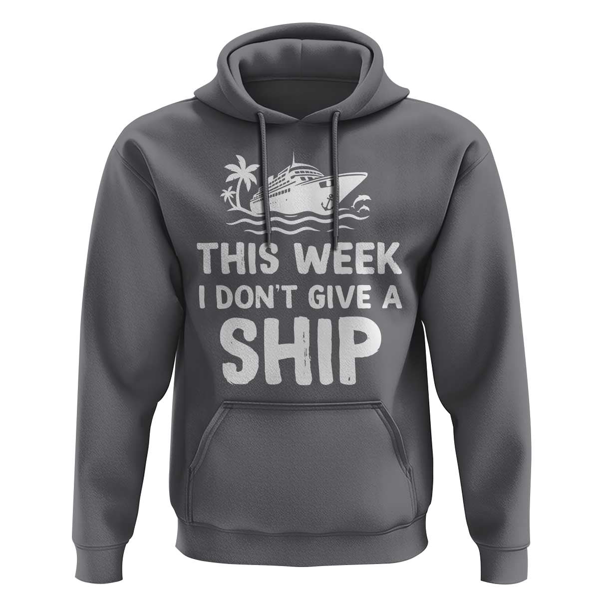 Funny Cruise Hoodie This Week I Dont Give a Ship - Wonder Print Shop
