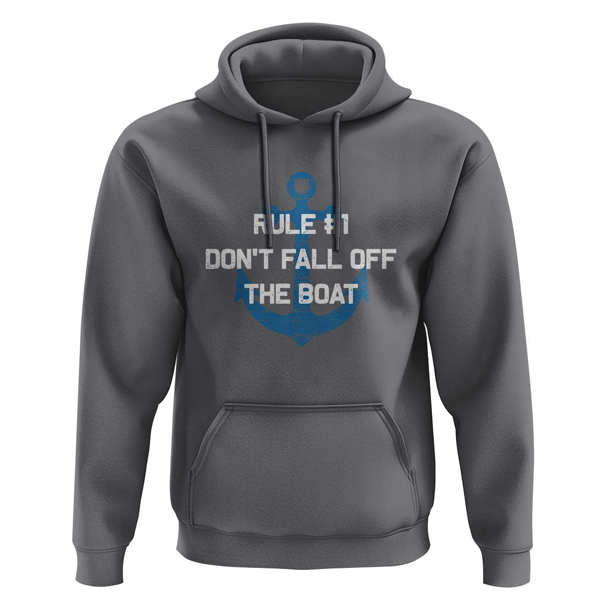 Funny Cruise Hoodie Rule #1 Dont Fall Off The Boat - Wonder Print Shop