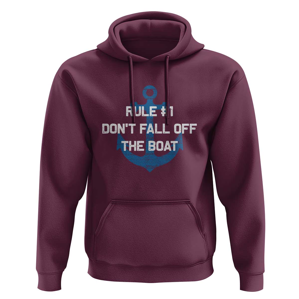 Funny Cruise Hoodie Rule #1 Dont Fall Off The Boat - Wonder Print Shop