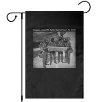 Tuskegee Airmen Garden Flag African American Heroes Preparing for Battle WW2 - Wonder Print Shop