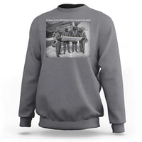 Tuskegee Airmen Sweatshirt African American Heroes Preparing for Battle WW2 - Wonder Print Shop