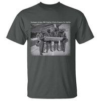 Tuskegee Airmen T Shirt African American Heroes Preparing for Battle WW2 - Wonder Print Shop