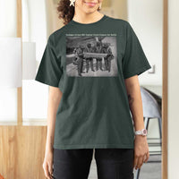 Tuskegee Airmen T Shirt For Women African American Heroes Preparing for Battle WW2 - Wonder Print Shop