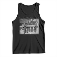 Tuskegee Airmen Tank Top African American Heroes Preparing for Battle WW2 - Wonder Print Shop