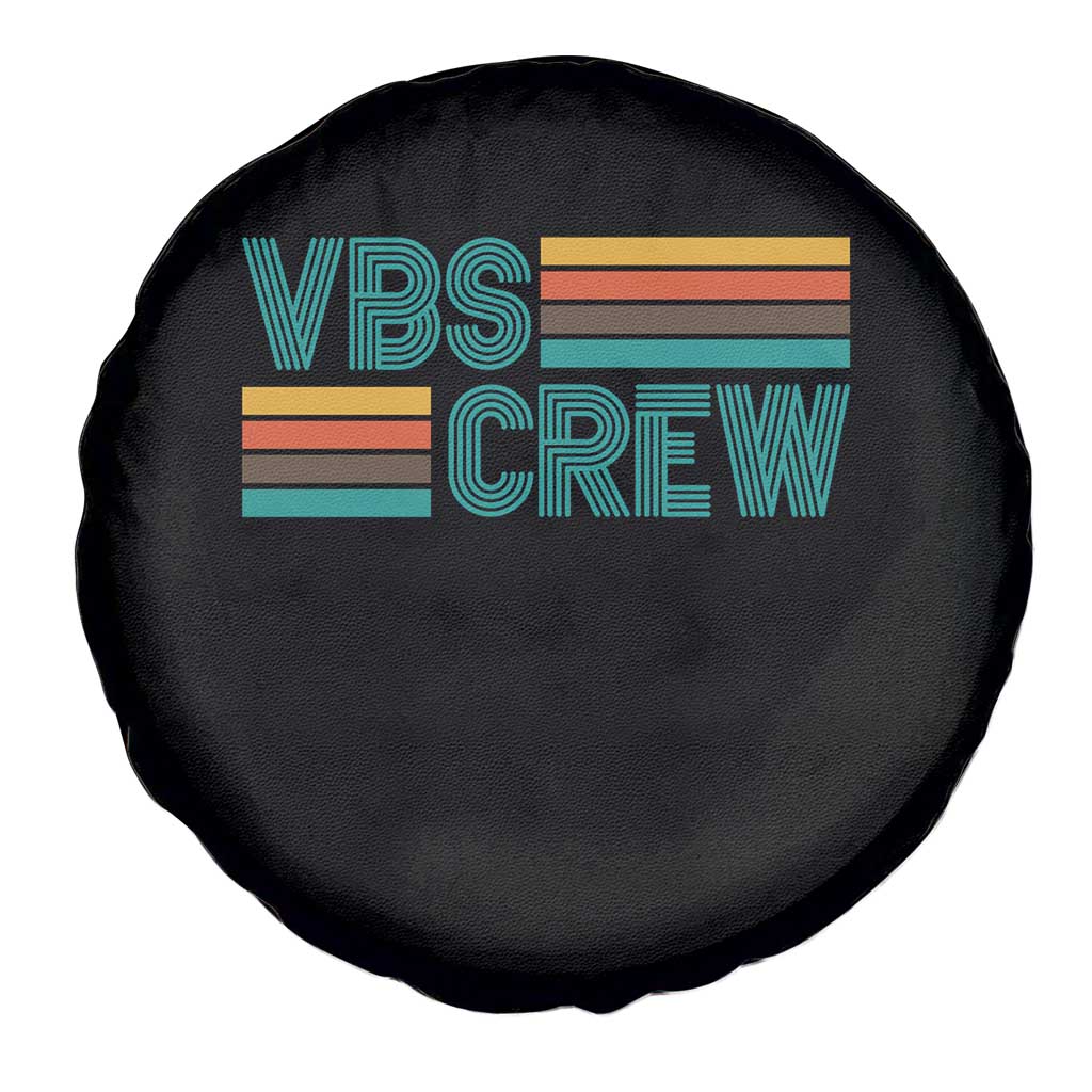 VBS Crew Spare Tire Cover Vacation Bible School Church Camp Retro Vintage - Wonder Print Shop
