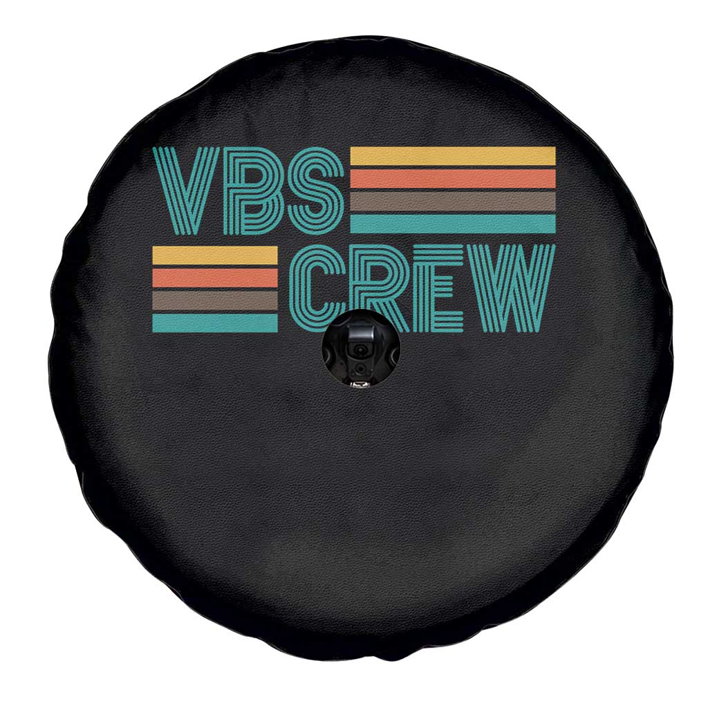 VBS Crew Spare Tire Cover Vacation Bible School Church Camp Retro Vintage - Wonder Print Shop