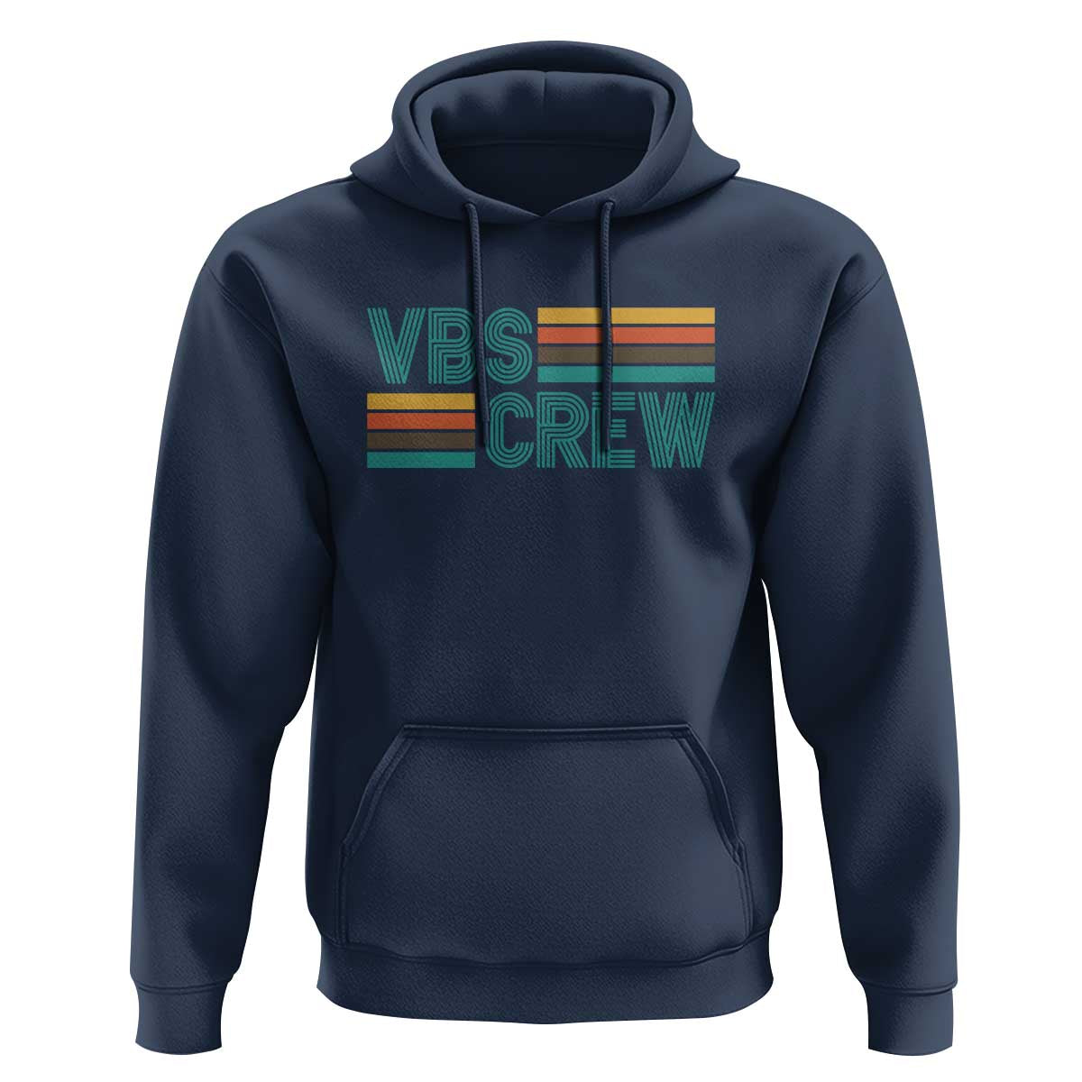 VBS Crew Hoodie Vacation Bible School Church Camp Retro Vintage - Wonder Print Shop