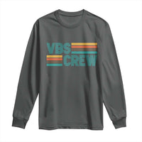 VBS Crew Long Sleeve Shirt Vacation Bible School Church Camp Retro Vintage - Wonder Print Shop