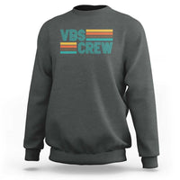 VBS Crew Sweatshirt Vacation Bible School Church Camp Retro Vintage - Wonder Print Shop