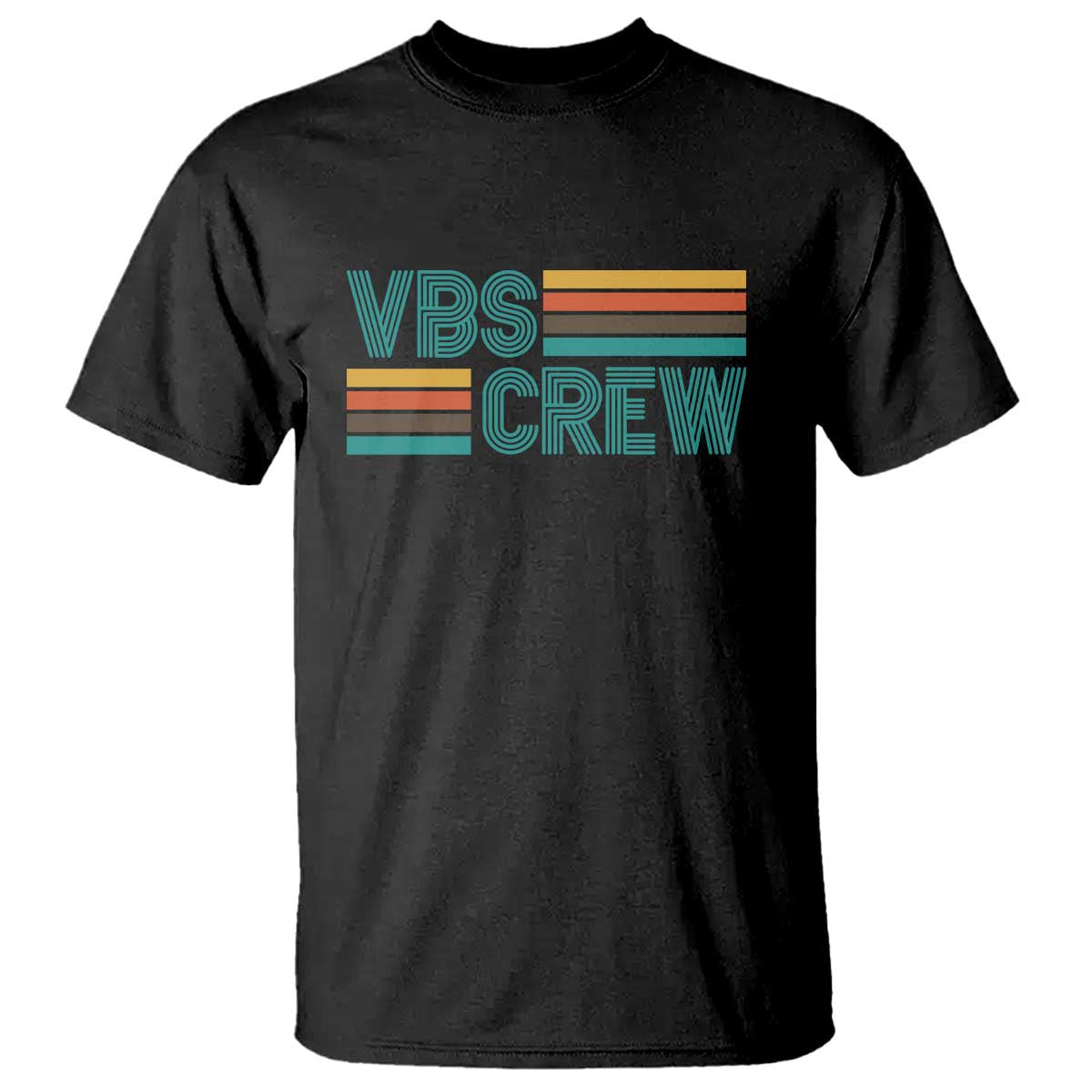 VBS Crew T Shirt Vacation Bible School Church Camp Retro Vintage - Wonder Print Shop