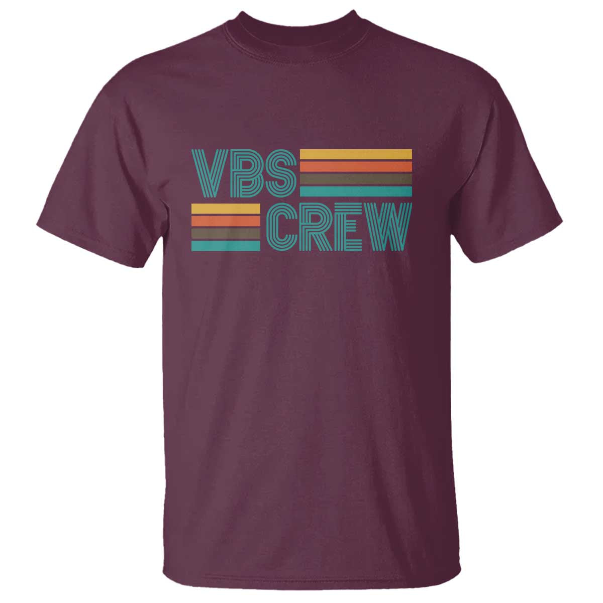 VBS Crew T Shirt Vacation Bible School Church Camp Retro Vintage - Wonder Print Shop