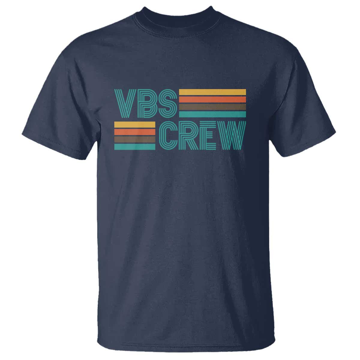 VBS Crew T Shirt Vacation Bible School Church Camp Retro Vintage - Wonder Print Shop