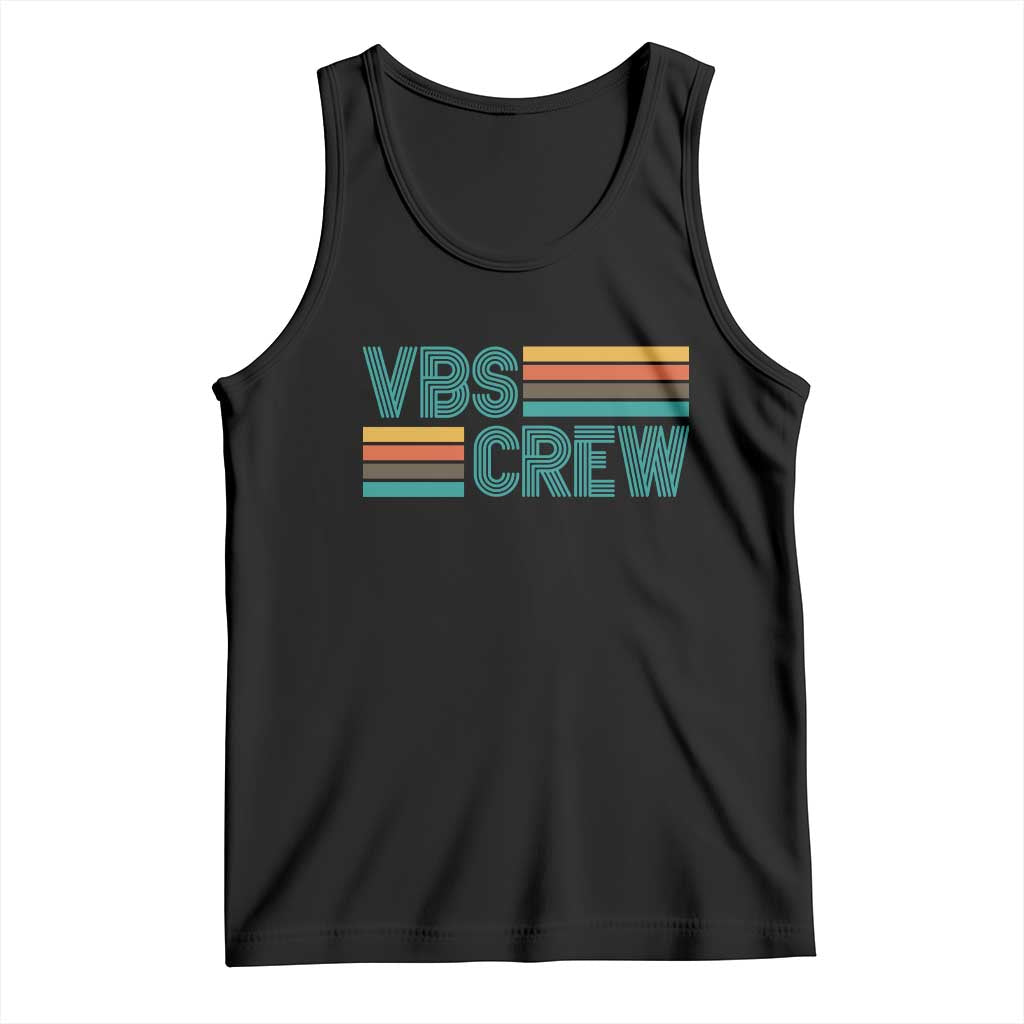 VBS Crew Tank Top Vacation Bible School Church Camp Retro Vintage - Wonder Print Shop