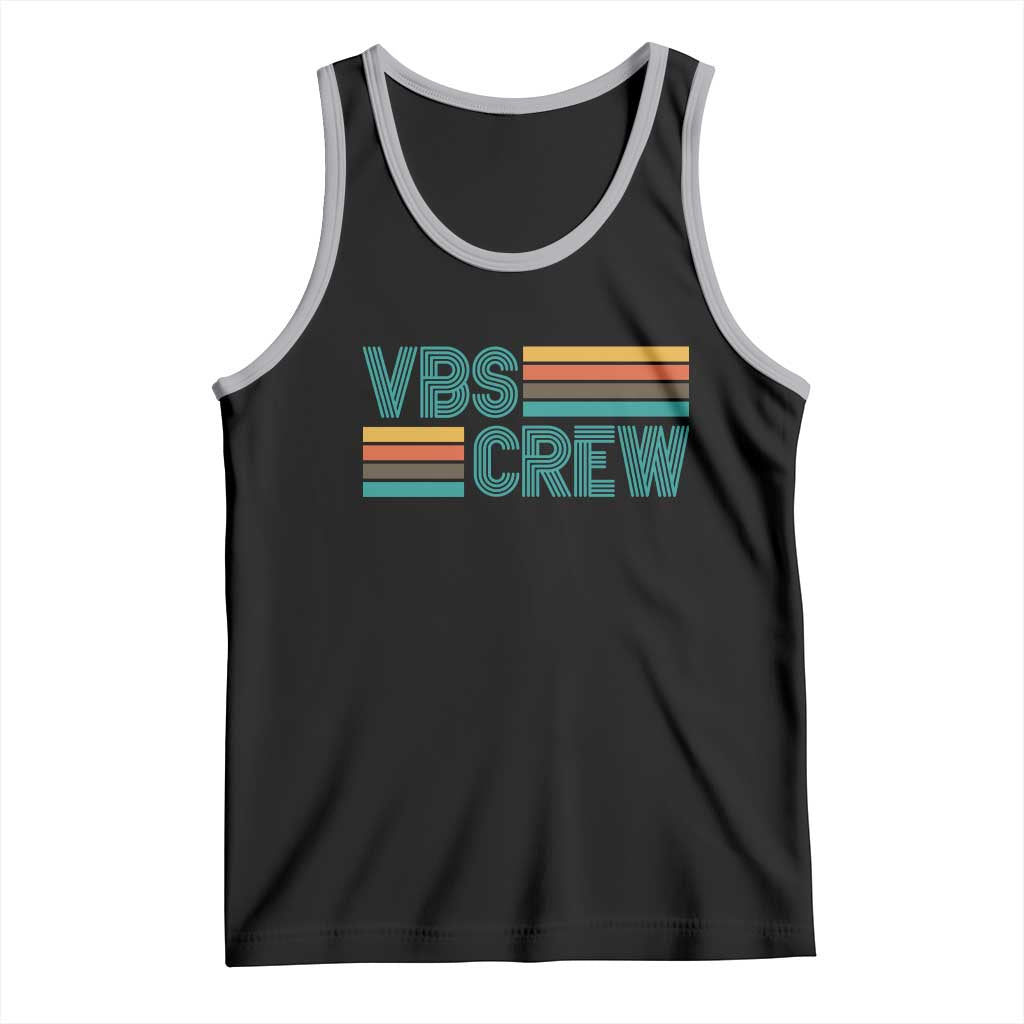 VBS Crew Tank Top Vacation Bible School Church Camp Retro Vintage - Wonder Print Shop