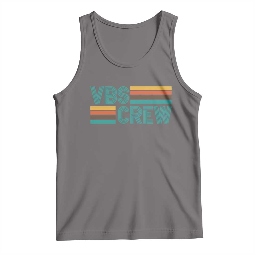 VBS Crew Tank Top Vacation Bible School Church Camp Retro Vintage - Wonder Print Shop