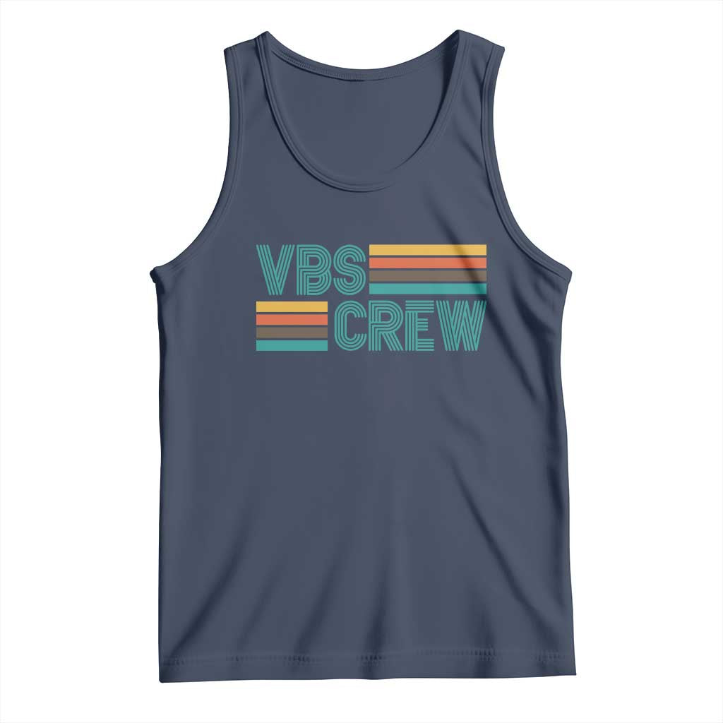 VBS Crew Tank Top Vacation Bible School Church Camp Retro Vintage - Wonder Print Shop