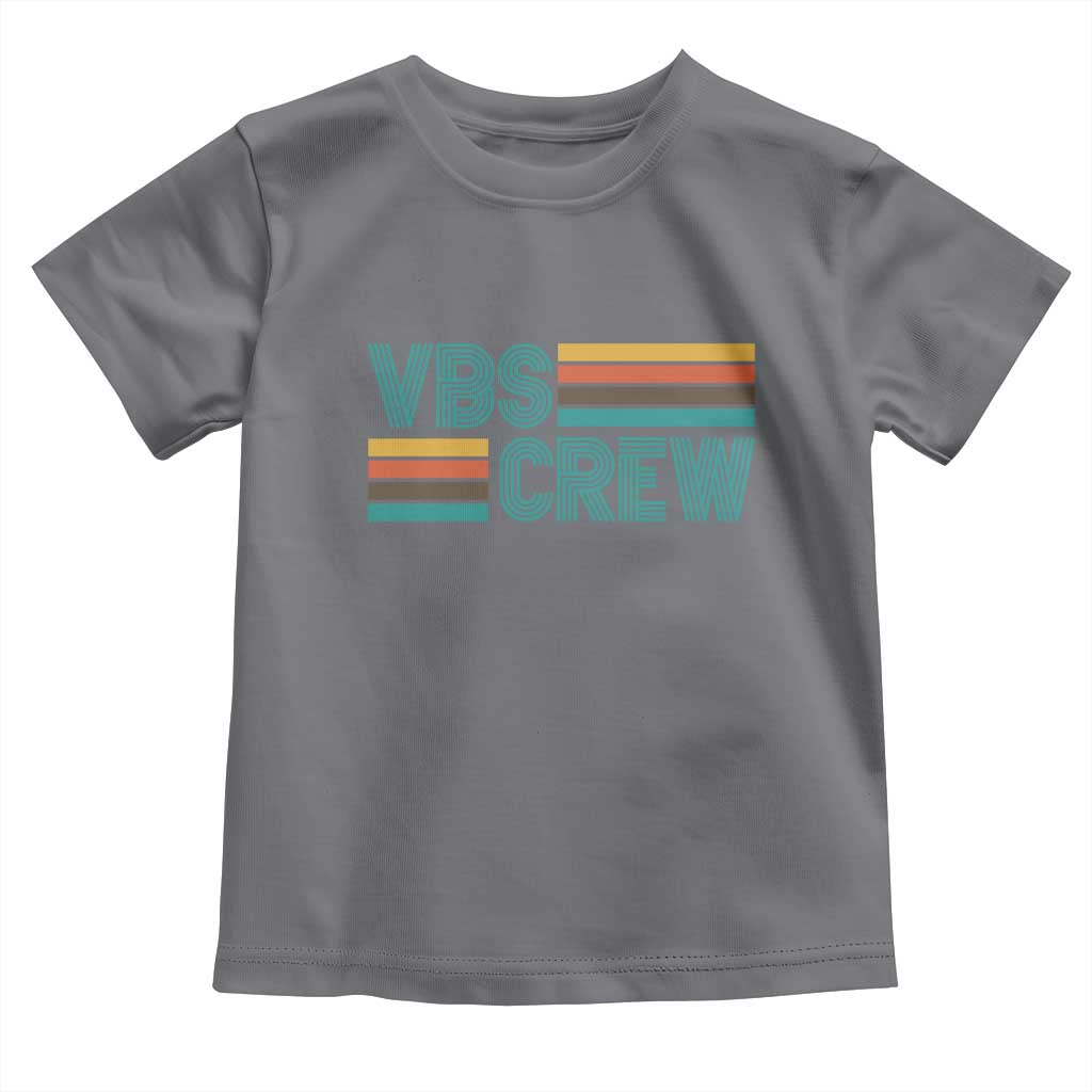 VBS Crew Toddler T Shirt Vacation Bible School Church Camp Retro Vintage - Wonder Print Shop