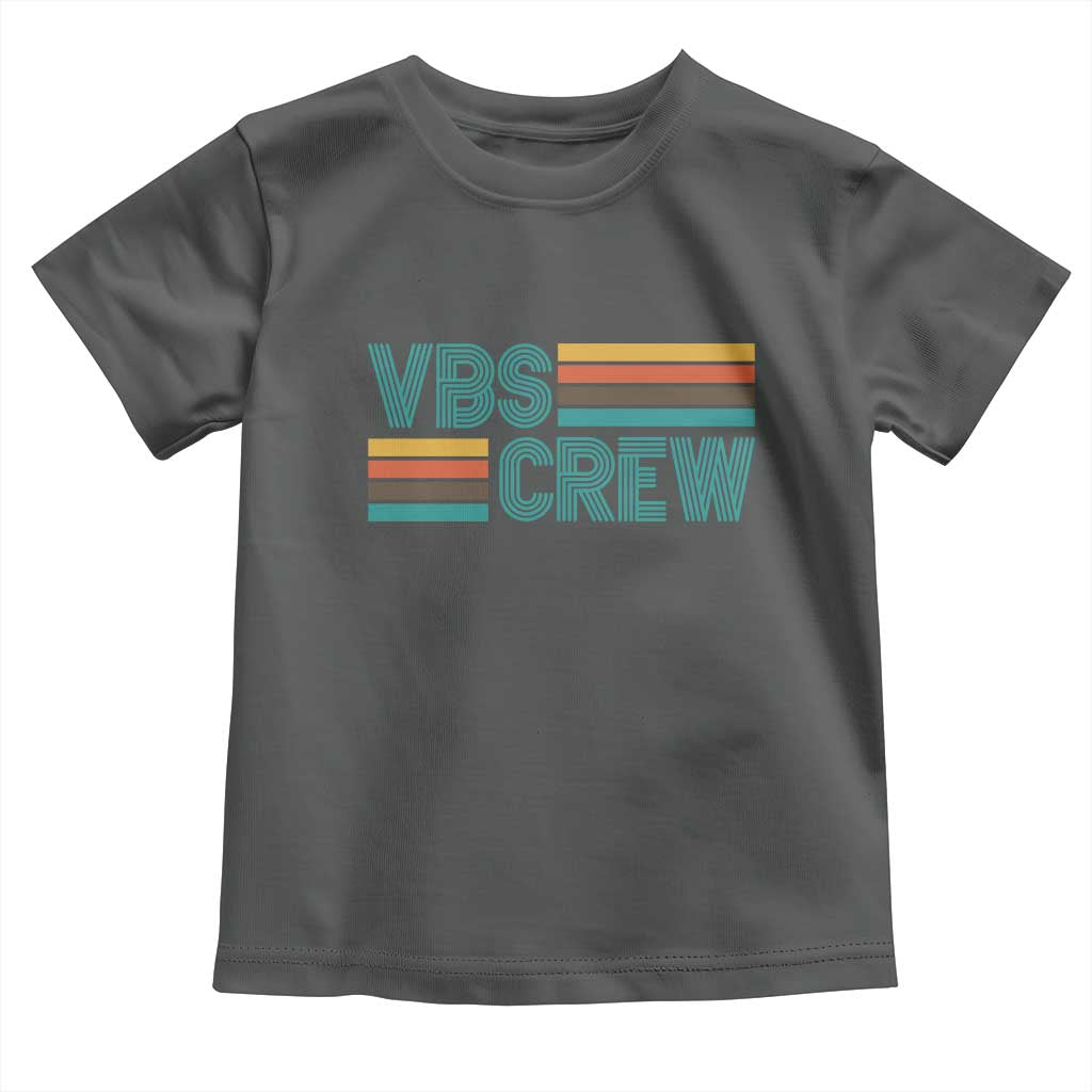 VBS Crew Toddler T Shirt Vacation Bible School Church Camp Retro Vintage - Wonder Print Shop