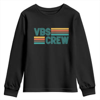 VBS Crew Youth Sweatshirt Vacation Bible School Church Camp Retro Vintage - Wonder Print Shop