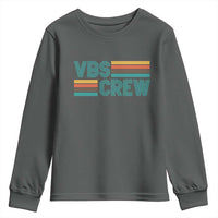 VBS Crew Youth Sweatshirt Vacation Bible School Church Camp Retro Vintage - Wonder Print Shop