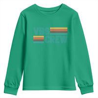 VBS Crew Youth Sweatshirt Vacation Bible School Church Camp Retro Vintage - Wonder Print Shop