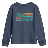 VBS Crew Youth Sweatshirt Vacation Bible School Church Camp Retro Vintage - Wonder Print Shop