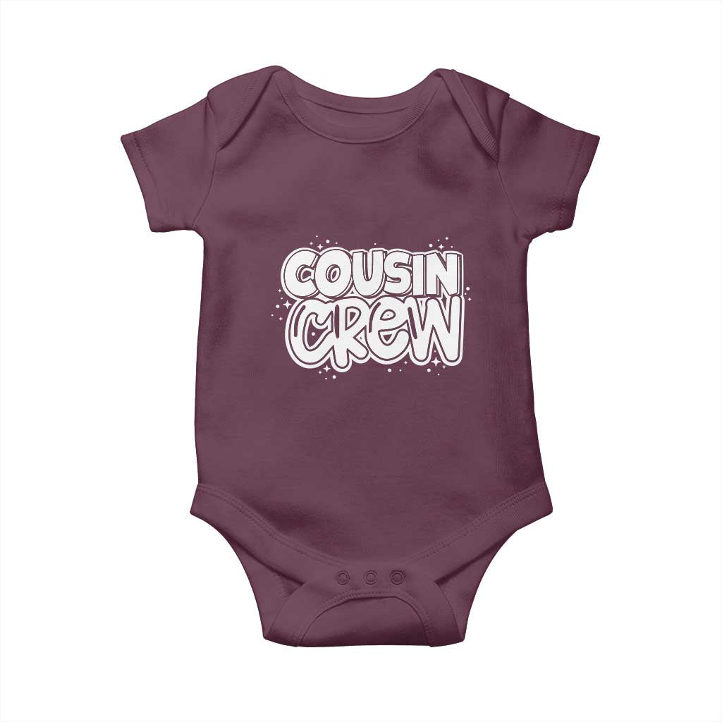 Cousin Crew Baby Onesie Cute Matching Cousins Summer Beach Vacation - Wonder Print Shop