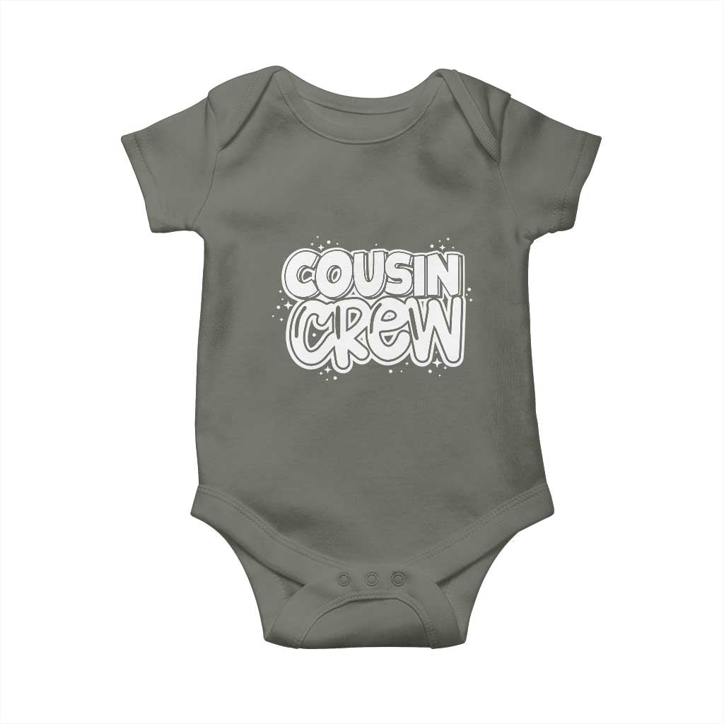 Cousin Crew Baby Onesie Cute Matching Cousins Summer Beach Vacation - Wonder Print Shop