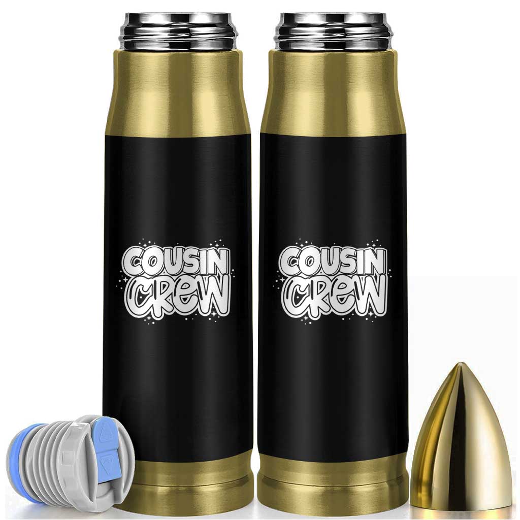 Cousin Crew Bullet Tumbler Cute Matching Cousins Summer Beach Vacation - Wonder Print Shop