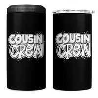 Cousin Crew 4 in 1 Can Cooler Tumbler Cute Matching Cousins Summer Beach Vacation - Wonder Print Shop