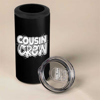 Cousin Crew 4 in 1 Can Cooler Tumbler Cute Matching Cousins Summer Beach Vacation - Wonder Print Shop