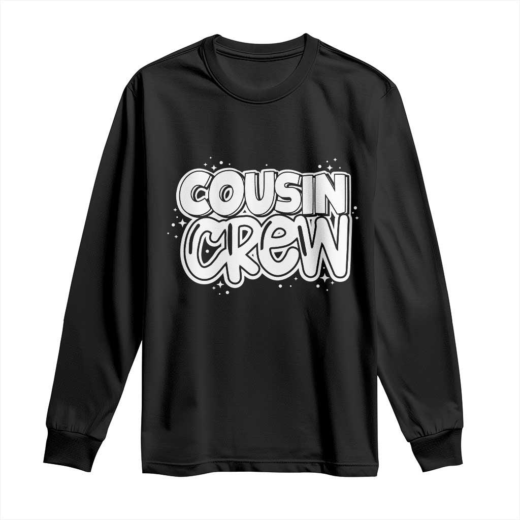 Cousin Crew Long Sleeve Shirt Cute Matching Cousins Summer Beach Vacation - Wonder Print Shop