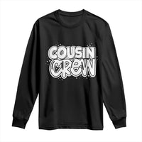 Cousin Crew Long Sleeve Shirt Cute Matching Cousins Summer Beach Vacation - Wonder Print Shop