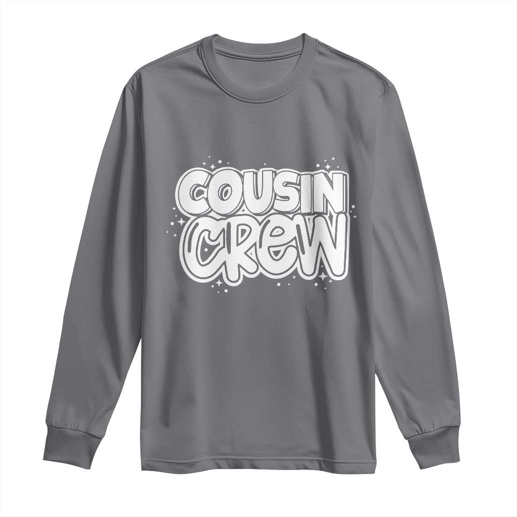 Cousin Crew Long Sleeve Shirt Cute Matching Cousins Summer Beach Vacation - Wonder Print Shop