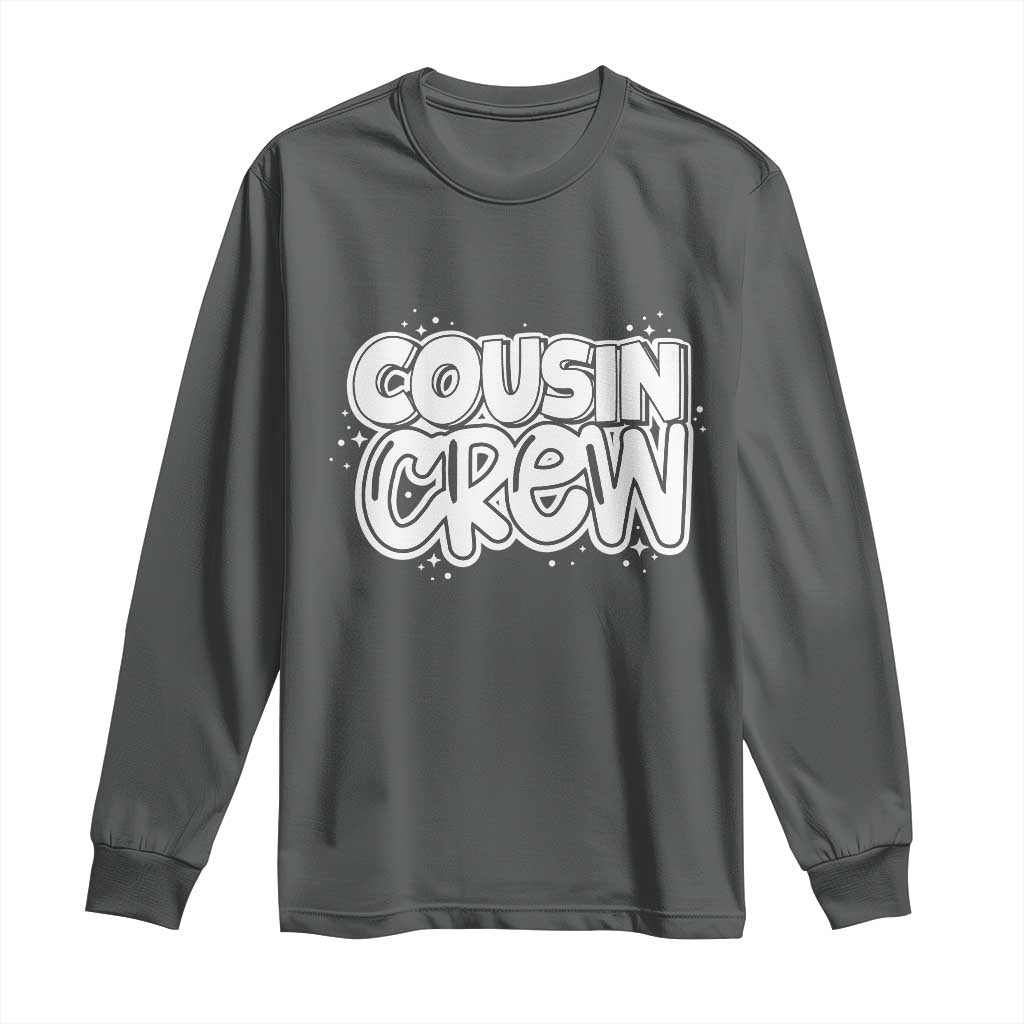 Cousin Crew Long Sleeve Shirt Cute Matching Cousins Summer Beach Vacation - Wonder Print Shop
