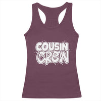 Cousin Crew Racerback Tank Top Cute Matching Cousins Summer Beach Vacation - Wonder Print Shop