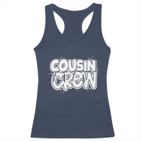 Cousin Crew Racerback Tank Top Cute Matching Cousins Summer Beach Vacation - Wonder Print Shop