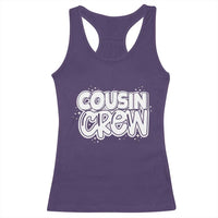 Cousin Crew Racerback Tank Top Cute Matching Cousins Summer Beach Vacation - Wonder Print Shop