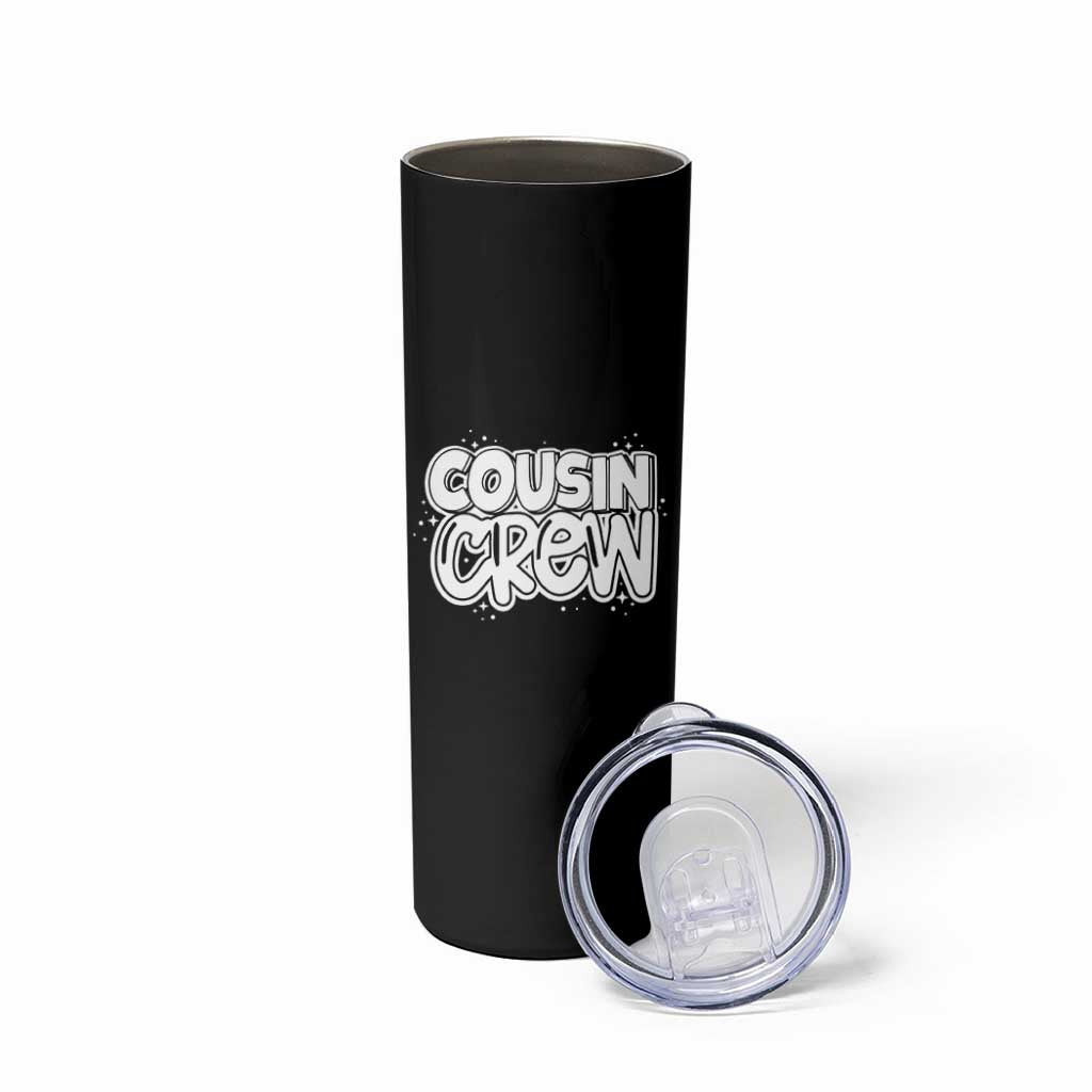 Cousin Crew Skinny Tumbler Cute Matching Cousins Summer Beach Vacation - Wonder Print Shop