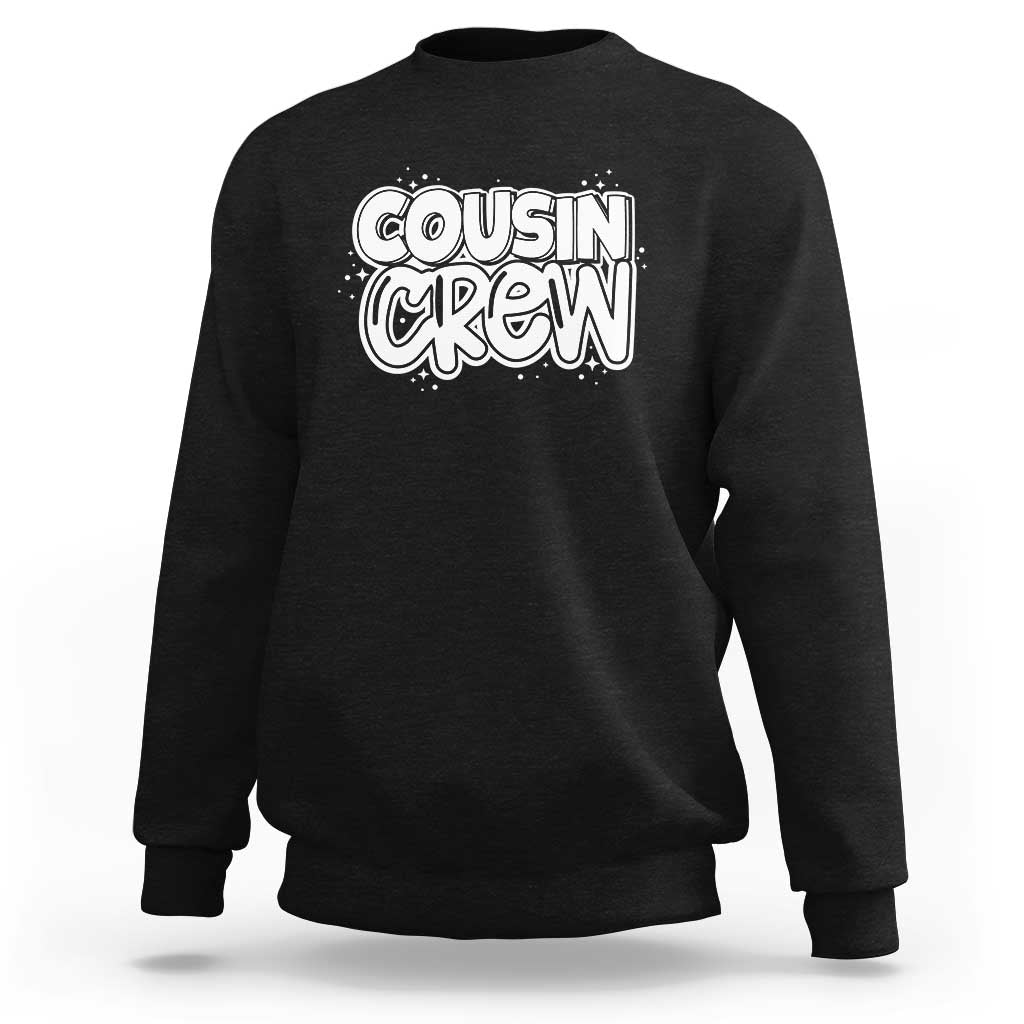 Cousin Crew Sweatshirt Cute Matching Cousins Summer Beach Vacation - Wonder Print Shop