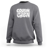 Cousin Crew Sweatshirt Cute Matching Cousins Summer Beach Vacation - Wonder Print Shop