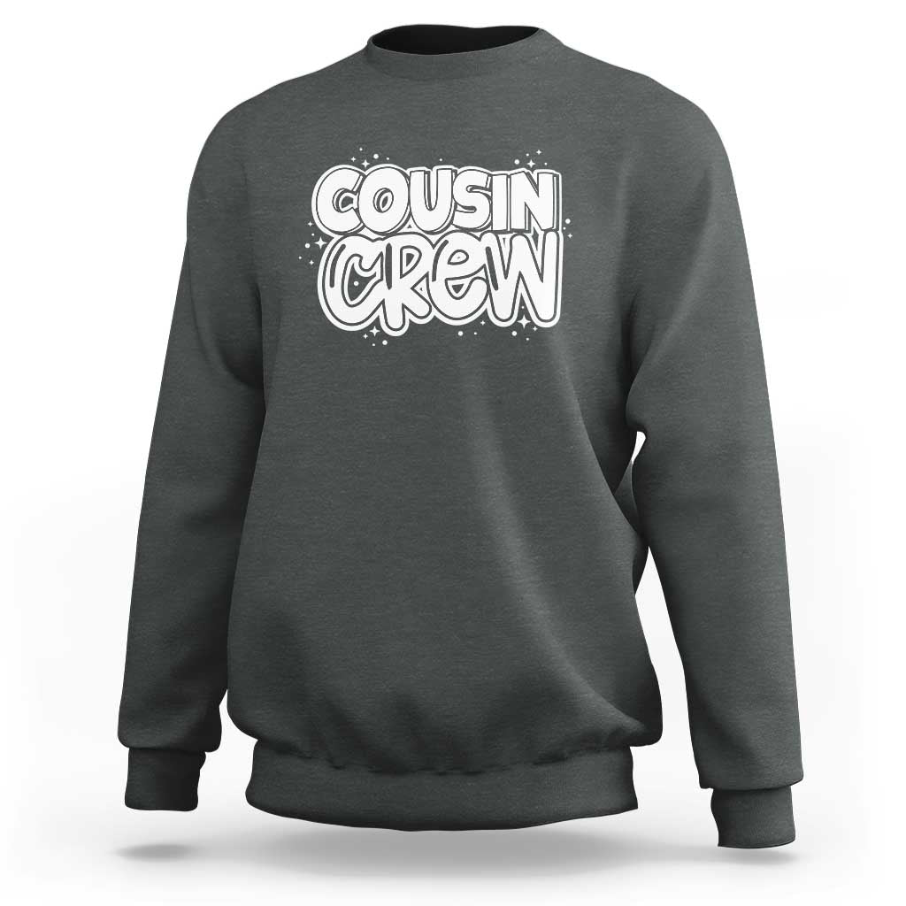 Cousin Crew Sweatshirt Cute Matching Cousins Summer Beach Vacation - Wonder Print Shop
