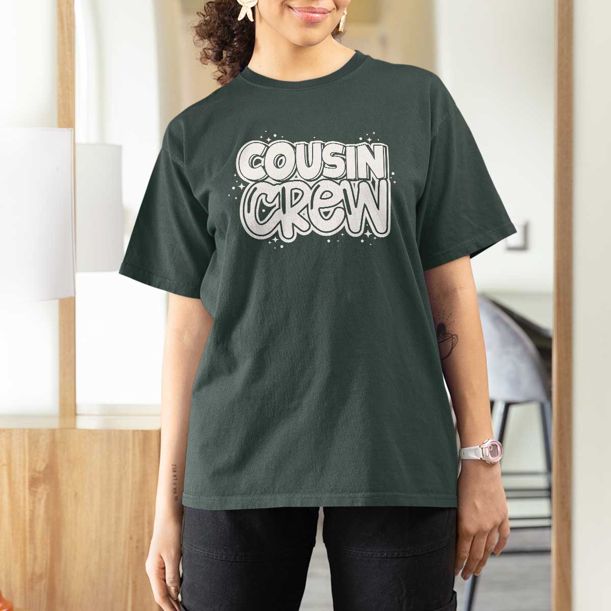 Cousin Crew T Shirt For Women Cute Matching Cousins Summer Beach Vacation - Wonder Print Shop