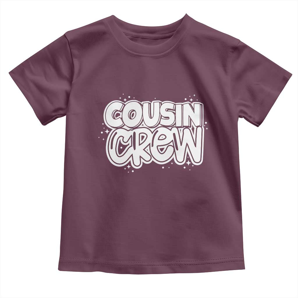 Cousin Crew Toddler T Shirt Cute Matching Cousins Summer Beach Vacation - Wonder Print Shop