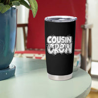 Cousin Crew Tumbler Cup Cute Matching Cousins Summer Beach Vacation - Wonder Print Shop