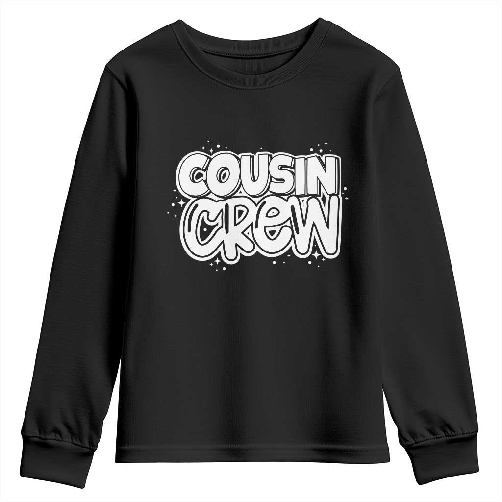 Cousin Crew Youth Sweatshirt Cute Matching Cousins Summer Beach Vacation - Wonder Print Shop