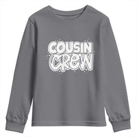 Cousin Crew Youth Sweatshirt Cute Matching Cousins Summer Beach Vacation - Wonder Print Shop