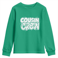 Cousin Crew Youth Sweatshirt Cute Matching Cousins Summer Beach Vacation - Wonder Print Shop